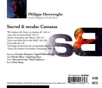 Philippe Herreweghe, Collegium Vocale Gent - Johann Sebastian Bach: Famous Cantatas Vol. 2 (2010)