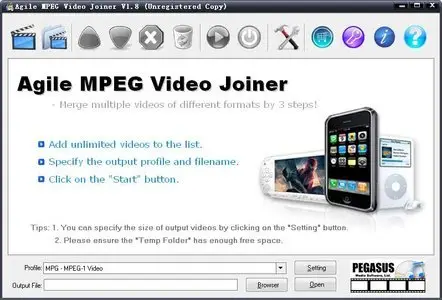 Portable Agile MPEG Video Joiner 2.0.3