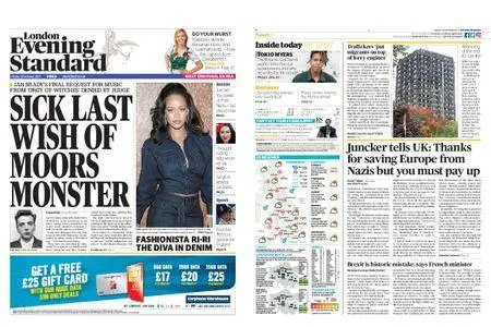 London Evening Standard – October 13, 2017