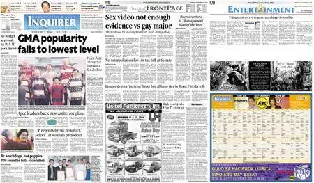 Philippine Daily Inquirer – November 23, 2004