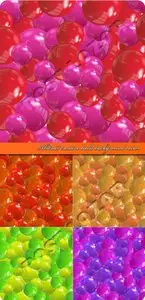Abstract creative balls background vector