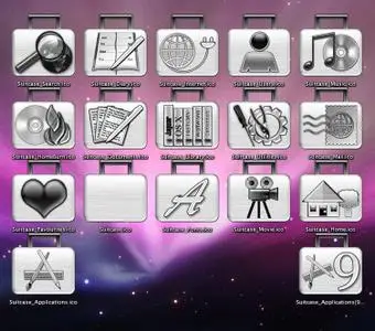 Brushed Metalic Icons