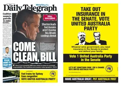 The Daily Telegraph (Sydney) – May 17, 2019