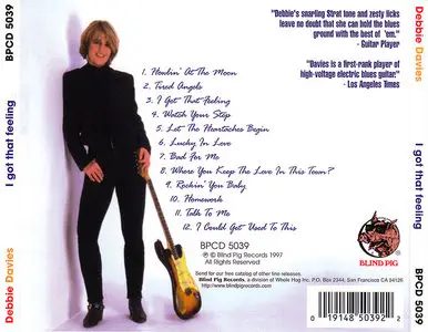 Debbie Davies - I Got That Feeling (1997)