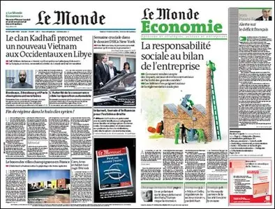 Le Monde - 5 July 2011 (+ Supplement)