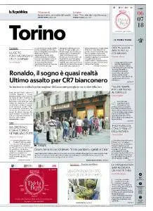 la Repubblica Torino - 6 Luglio 2018