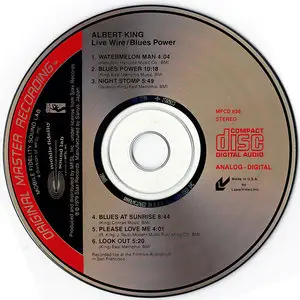 Albert King - Live Wire / Blues Power - 1968 [MFSL MFCD 838]