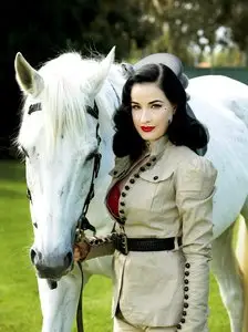 Dita Von Teese - Andrew Tauber Photoshoot  for mX Melbourne on November 4, 2013