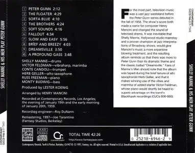 Shelly Manne & His Men - Play Peter Gunn (1959) {Contemporary OJCCD-946-2 rel 1997}