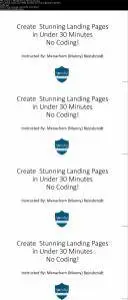Create a Stunning Landing Page That Converts. No Coding (2016)