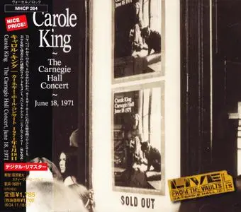 Carole King - The Carnegie Hall Concert: June 18, 1971 (1996) [2004, Japan]