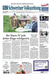Schweriner Volkszeitung Zeitung für die Landeshauptstadt - 18. Mai 2019