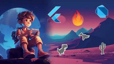 Master Flame Game Engine: Code The T-Rex Endless Runner Game