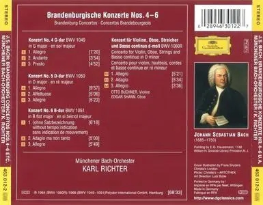 Karl Richter, Münchener Bach-Orchester - Bach: Brandenburgische Konzerte Nos.1-6, Konzerte BWV 1055, 1060R & 1064 (2009)