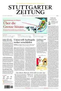 Stuttgarter Zeitung Kreisausgabe Esslingen - 17. Januar 2018