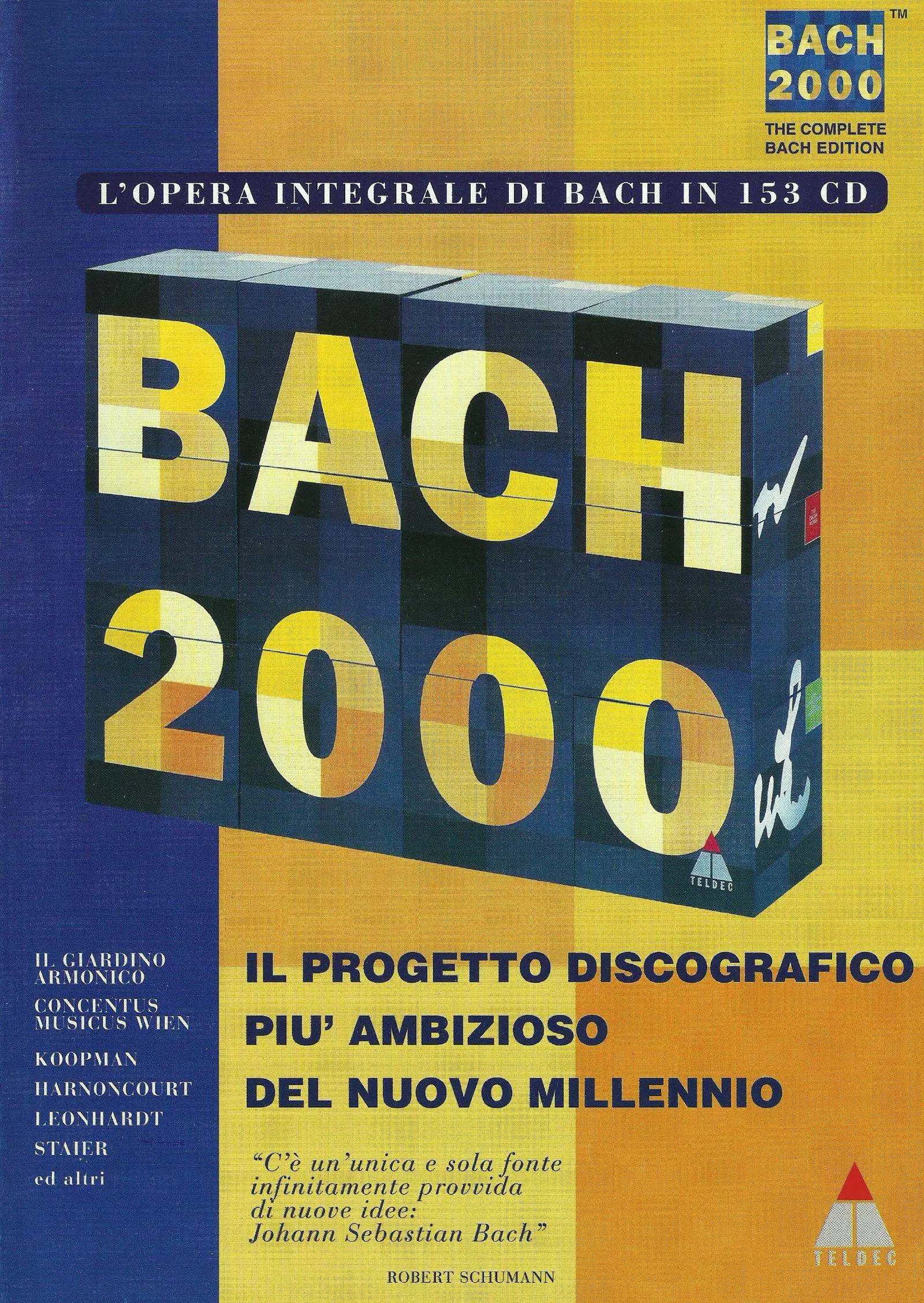 bach 2000 the complete bach edition tracklist