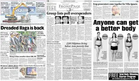 Philippine Daily Inquirer – August 28, 2008