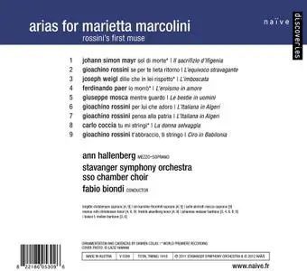 Ann Hallenberg, Fabio Biondi, Stavanger Symphony Orchestra - Arias for Marietta Marcolini (2012)