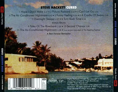 Steve Hackett - Cured (1981) [Remastered 2007]