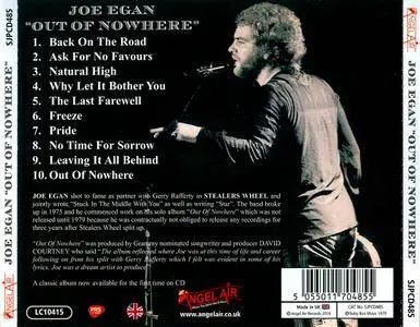 Joe Egan - Out Of Nowhere (1979) CD Release 2016