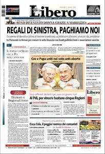 LIBERO DEL 23 MARZO 2010