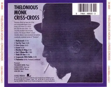 Thelonious Monk - Criss-Cross (1963) {1993 Legacy Columbia} **[RE-UP]**