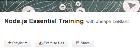 Node.js Essential Training (2013) [repost]