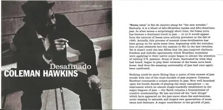 Coleman Hawkins - Desafinado (1962) {Impulse! IMP12272 rel 1997}