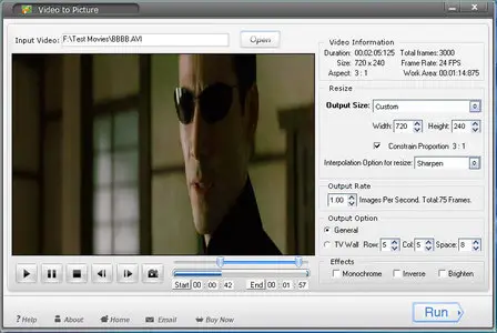 Video to Picture Converter 1.3 Portable