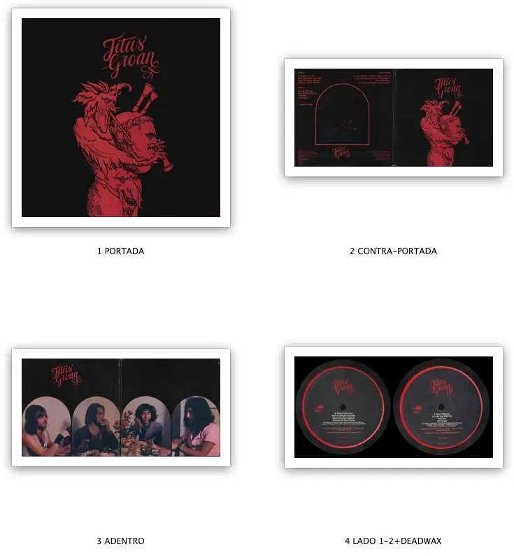 Titus Groan - Titus Groan (1970) IT 180g Pressing - LP/FLAC In 24bit/96kHz