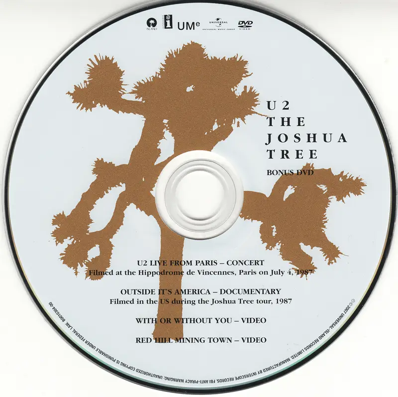 u2 the joshua tree deluxe edition