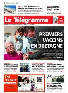 Le Télégramme Concarneau – 05 janvier 2021