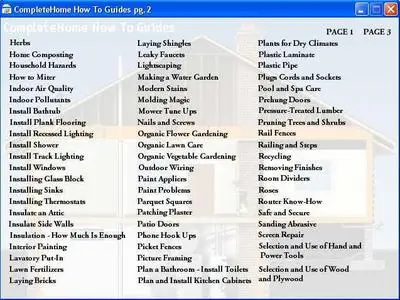 ALL IN ONE Completehome How To Guides