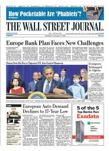 The Wallstreet Journal (Europe) January 17 2013