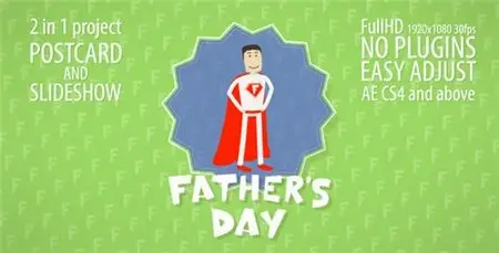 Father's Day Slideshow - After Effects Project (Videohive)