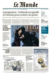 Le Monde du Mardi 16 Décembre 2014 