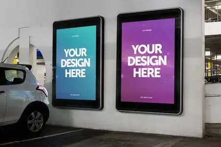 PSD - Parking Advertising