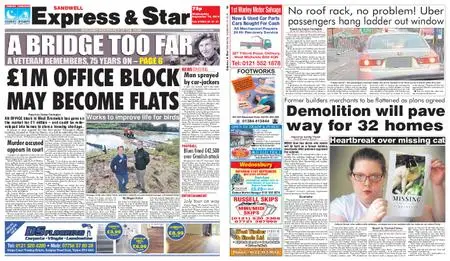 Express and Star Sandwell Edition – September 18, 2019