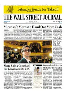 The Wall Street Journal (Europe) September 18 2013