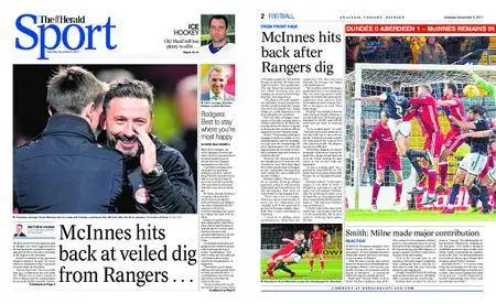 The Herald Sport (Scotland) – December 09, 2017