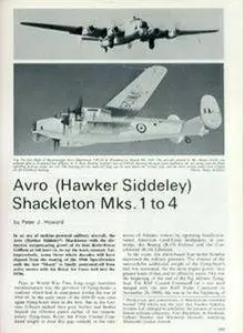 Avro (Hawker Siddeley) Shackleton Mks. 1 to 4 (Aircraft Profile Number 243) (Repost)