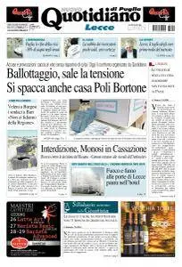 Quotidiano di Puglia - 19 Giugno 2017