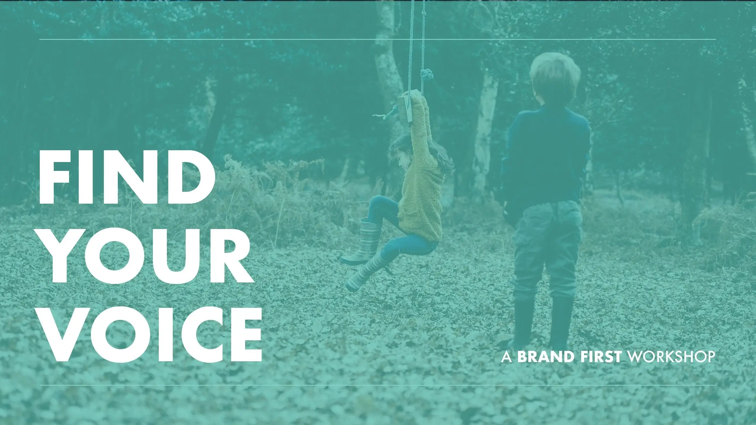 Find Your Brand Voice: A Brand First Workshop / AvaxHome