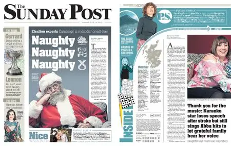 The Sunday Post Scottish Edition – December 08, 2019