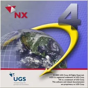 Unigraphics UGS NX4  version 4.0.0.25 installation CD