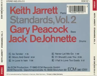 Keith Jarrett / Jack DeJohnette / Gary Peacock - Standards, Vol.2 (1983) {ECM 1255}