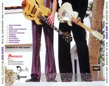 Paul Gilbert & Jimi Kidd - Raw Blues Power (2002)