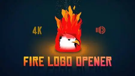 Fire Logo Opener - Project for After Effects (VideoHive)