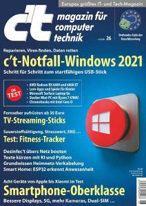 ct Magazin für Computertechnik - 05 Dezember 2020