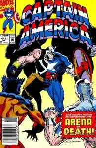 Captain America V1 411 1993